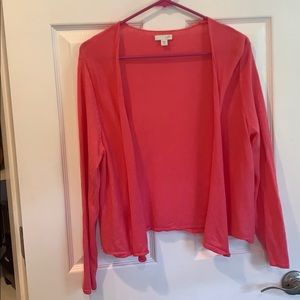 Cardigan - summer weight linen/cotton